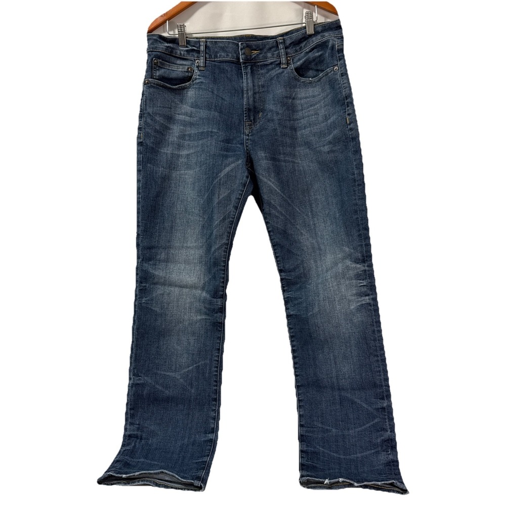American‎ Eagle Mens Flex Straight Leg Jeans Blue Denim Size 36x32 Used